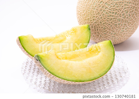 香瓜白色背景 130740181
