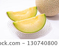 Muskmelon white background 130740800
