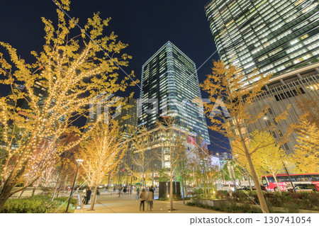 Buildings and Christmas illuminations in Umeda, Osaka (Umeda, Kita-ku, Osaka) Buildings and Christmas illuminations in Umeda, Osaka (Umeda, Kita-ku, Osaka) 130741054