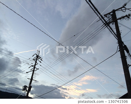 Dusk sky Dusk sky 130741506