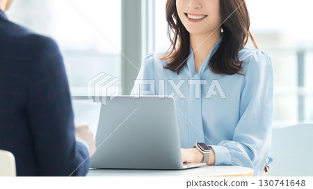 Two businessmen having a meeting Two businessmen having a meeting 130741648