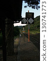 Platform at Atsuo Station on the Mine Line 130741773