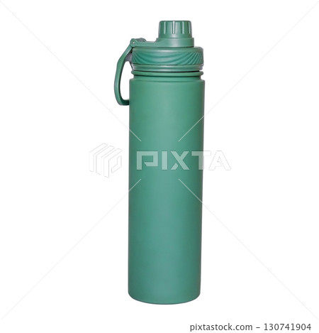 water thermos on a white background 130741904