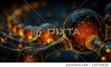 Quantum Bonds: Geometric Atoms in Molecular Web 130744626