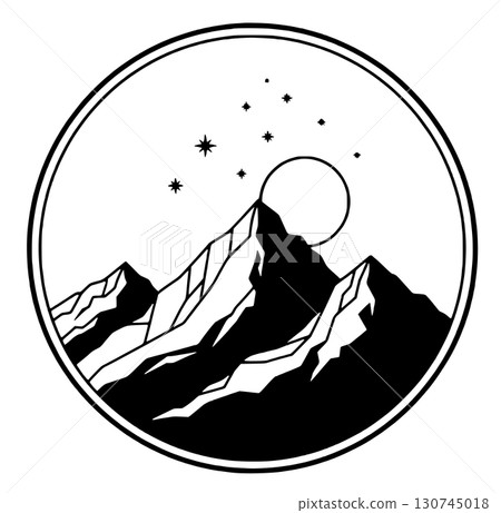 mountain icon vector sign symbol for design mountain icon vector sign symbol for design 130745018
