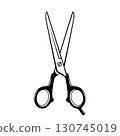 scissors icon vector sign symbol for design 130745019