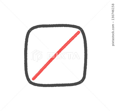 Checkboxes with red lines - Handwritten to-do list images of completed, canceled, and unapproved items Checkboxes with red lines - Handwritten to-do list images of completed, canceled, and unapproved items 130746158