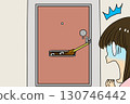 Woman surprised by thief trying to unlock mailbox 130746442