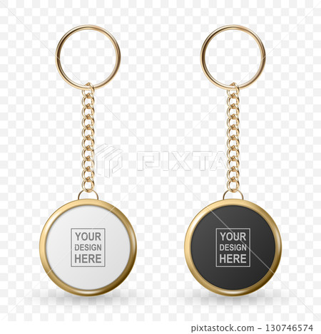 Vector Keychain Icon Set, Isolated. Realistic...-插圖素材 [130746574] - PIXTA圖庫