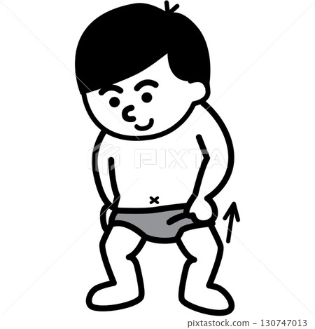 穿(褲子)|日常生活活動卡/視覺支持圖示(換衣服) 穿(褲子)|日常生活活動卡/視覺支持圖示(換衣服) 130747013