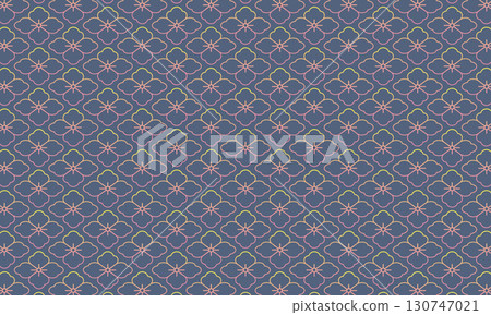 A vibrant navy blue wallpaper with a gradated diamond pattern. A vibrant navy blue wallpaper with a gradated diamond pattern. 130747021