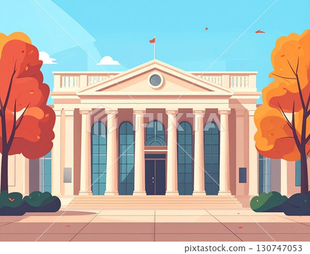 博物館簡單插圖 博物館簡單插圖 130747053
