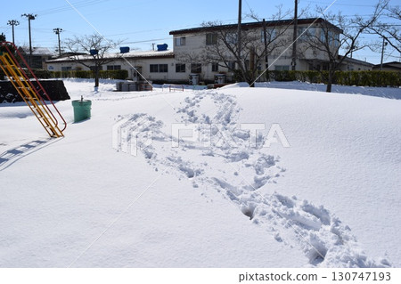Snowy scenery in the Tohoku region Shonai, Yamagata Prefecture Snowy scenery in the Tohoku region Shonai, Yamagata Prefecture 130747193
