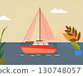 Yacht cruiser and the sea 130748057