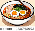 Ramen simple illustration 130748058