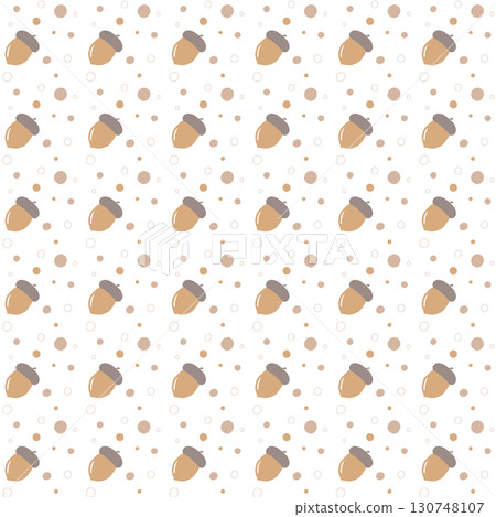 Fluffy acorn pattern Fluffy acorn pattern 130748107
