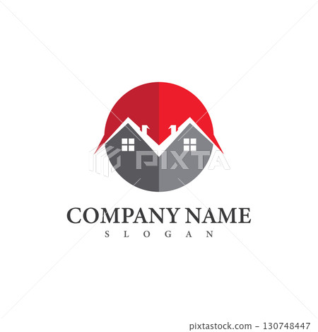 property and construction logo design 130748447