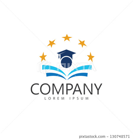 toga college university school education vector logo design template 130748571