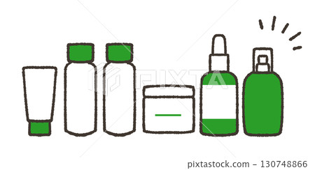 基本化妝品的插圖 130748866