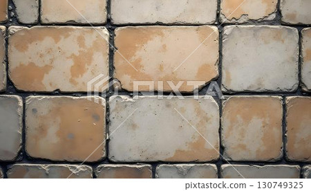 An intricate view of a colorful stone walkway that highlights various rock tile patterns and textures An intricate view of a colorful stone walkway that highlights various rock tile patterns and textures 130749325