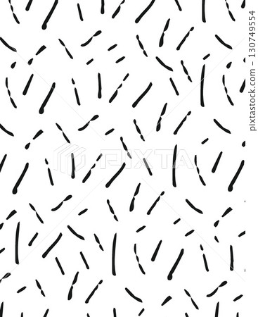 abstract black and white dashed lines scattered randomly across white background abstract black and white dashed lines scattered randomly across white background 130749554