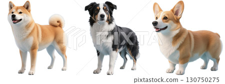 三種中型犬 130750275