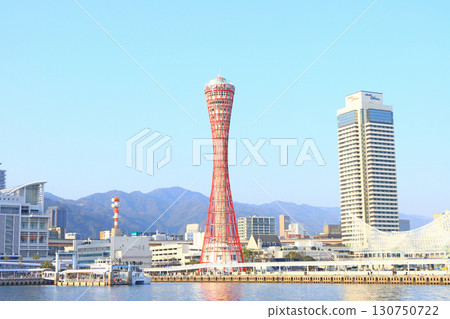 Scenery of Kobe Port Tower, Kobe City, Hyogo Prefecture Scenery of Kobe Port Tower, Kobe City, Hyogo Prefecture 130750722