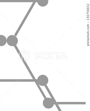 abstract geometric network diagram with nodes and connecting lines in shades of gray for graphical representation abstract geometric network diagram with nodes and connecting lines in shades of gray for graphical representation 130750832
