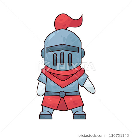 illustration of knight illustration of knight 130751343