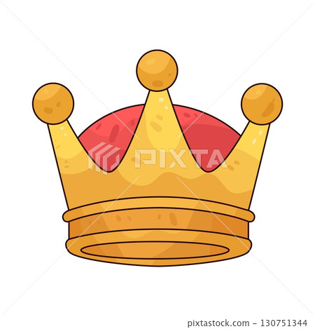 illustration of crown 130751344