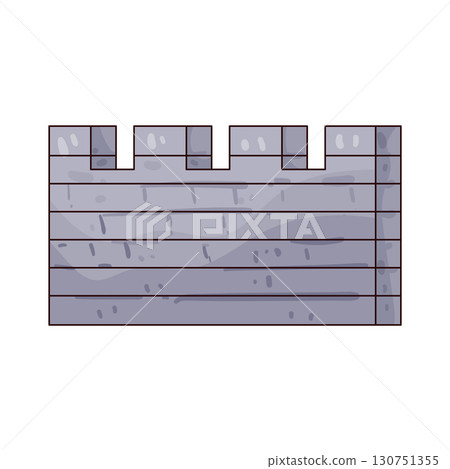 illustration of fortress 130751355