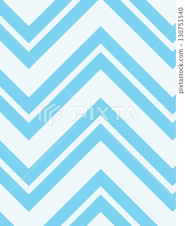 modern geometric pattern with blue chevron design for wall decor or fabric 130751540