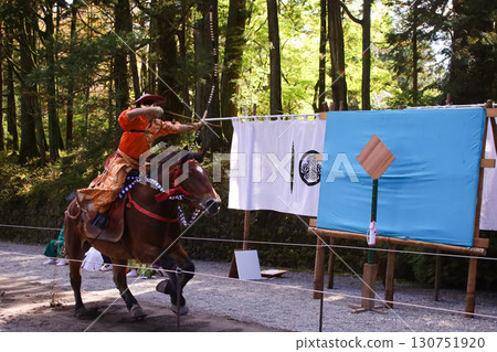 日光東照宮秋季祭流鏑馬祭祀 日光東照宮秋季祭流鏑馬祭祀 130751920