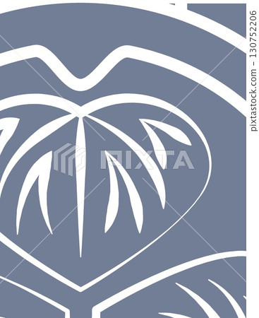 abstract geometric heart design with flowing lines and modern style abstract geometric heart design with flowing lines and modern style 130752206