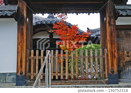 Temple of autumn leaves Temple of autumn leaves 130752318