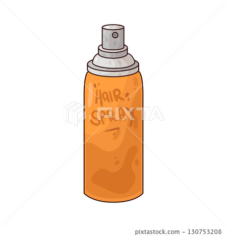 illustration of hair spray 130753208