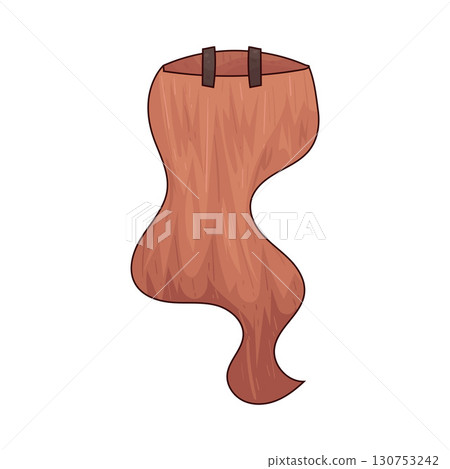 illustration of hair extension illustration of hair extension 130753242