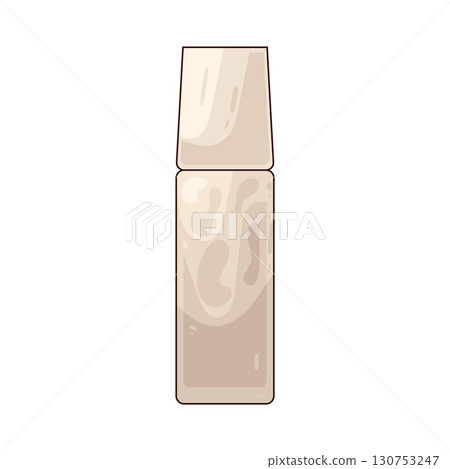 illustration of cosmetic bottle illustration of cosmetic bottle 130753247