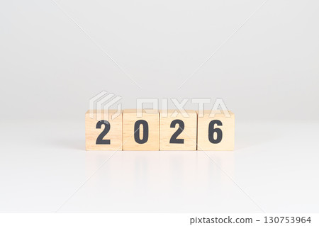 2026 year block on table. goal, Resolution, strategy, plan, start, budget, mission, action, motivation and New Year concepts 2026 year block on table. goal, Resolution, strategy, plan, start, budget, mission, action, motivation and New Year concepts 130753964