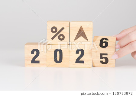 2025 to 2026 New year with percentage change to UP and Down arrow. Interest rate, GDP, stocks market, financial, deflation and Inflation, mortgage, debt, Loan and Economic Recession 2025 to 2026 New year with percentage change to UP and Down arrow. Interest rate, GDP, stocks market, financial, deflation and Inflation, mortgage, debt, Loan and Economic Recession 130753972