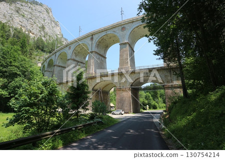 Kalterinne Bridge on the Semmering Railway Kalterinne Bridge on the Semmering Railway 130754214