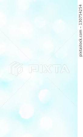 Soft light blue sky with a light sparkling gradient background texture. Refreshing bokeh light and fluffy material. 130754254