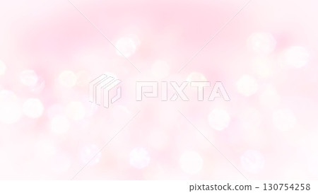 Beautiful and stylish pale pink glitter ball light fluffy gradient background texture material soft blur 130754258