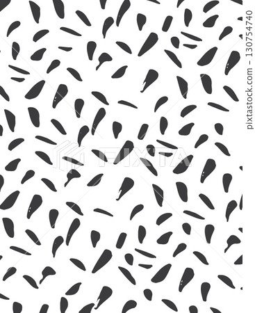 abstract black and white terrazzo pattern with scattered irregular shapes abstract black and white terrazzo pattern with scattered irregular shapes 130754740