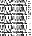 abstract black and white irregular line pattern resembling sound waves and jagged graphs 130754753