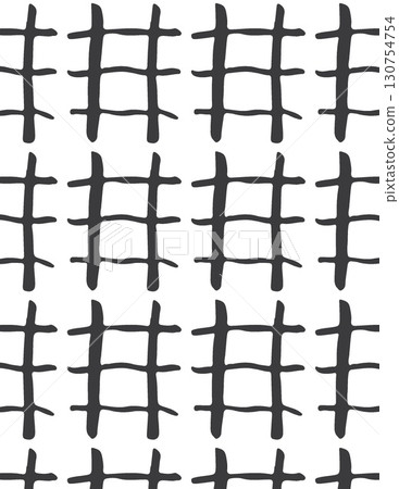 pattern of hand-drawn black lines forming a grid on white background pattern of hand-drawn black lines forming a grid on white background 130754754