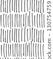 abstract black and white line pattern with vertical and curved lines for modern art design 130754759