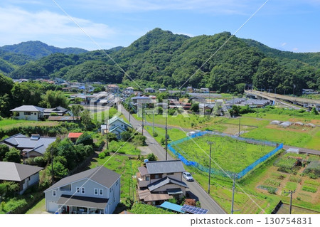 View from the Izu Panorama Park Ropeway in Izunokuni City, Shizuoka Prefecture View from the Izu Panorama Park Ropeway in Izunokuni City, Shizuoka Prefecture 130754831