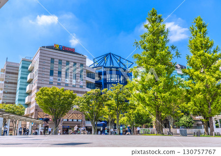 Yokohama cityscape in Japan, overlooking the subway "Center Minami Station" Yokohama cityscape in Japan, overlooking the subway "Center Minami Station" 130757767