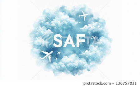 天空 飛機 字母 130757831